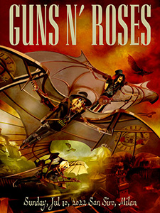 LITHORATI - Guns N' Roses - Lithograph Database - World 2022